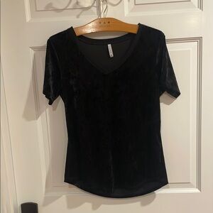 Z Supply Black velvet T